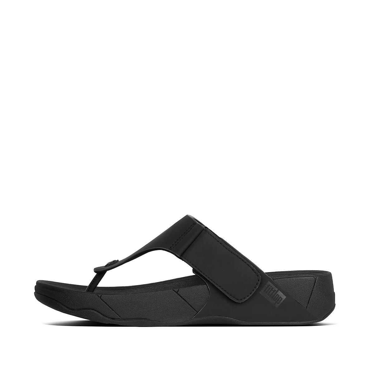 Fitflop Trakk II Neoprene Toe-Post - Sandalen Herren - Schwarz (ECR571392)